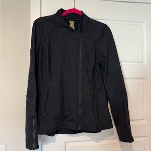 Peloton x Shape Moto Jacket black size L